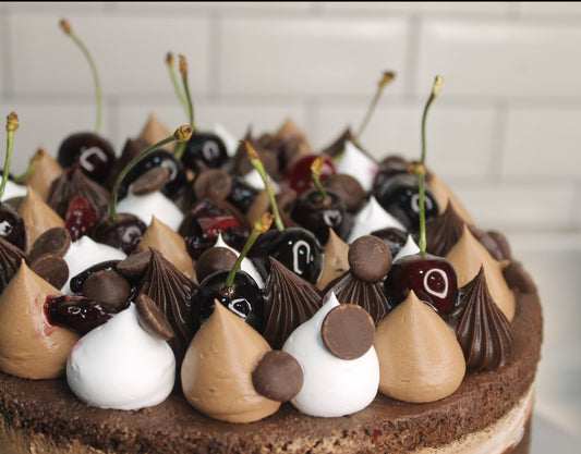 Chocolate & Cherry Cake