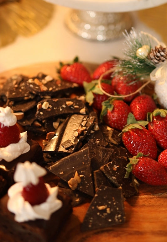 Belgian Chocolate Toffee Almond Barks