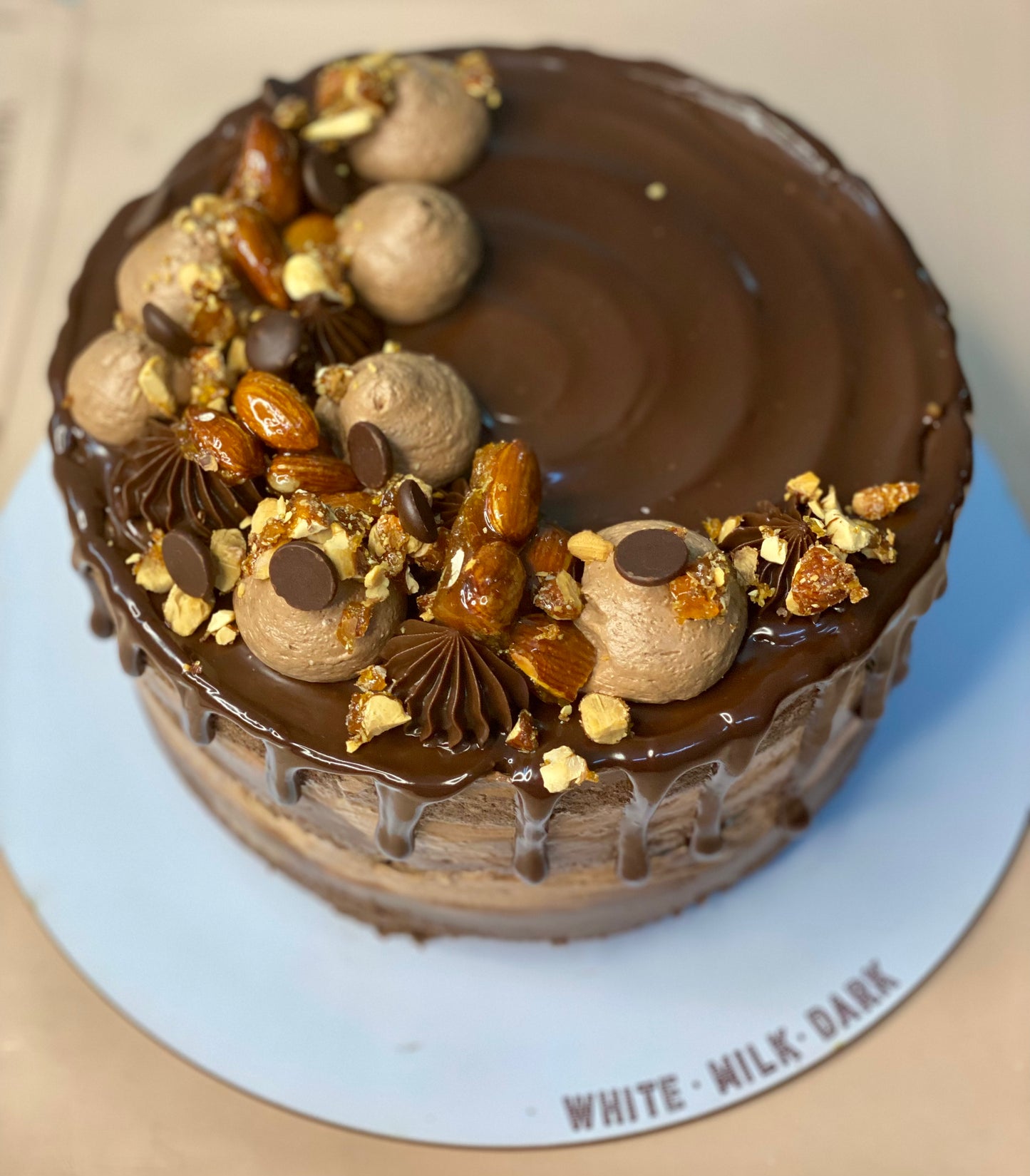 Dark Chocolate Toffee Almond